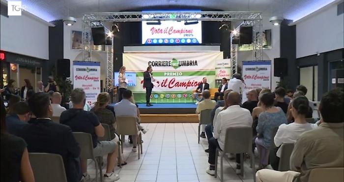 La Tgr Umbria racconta il galà di Vota il Campione 2025: ecco il servizio