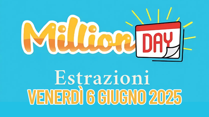 Million Day e Million Day Extra, le estrazioni di oggi venerdì 6 giugno: i numeri vincenti