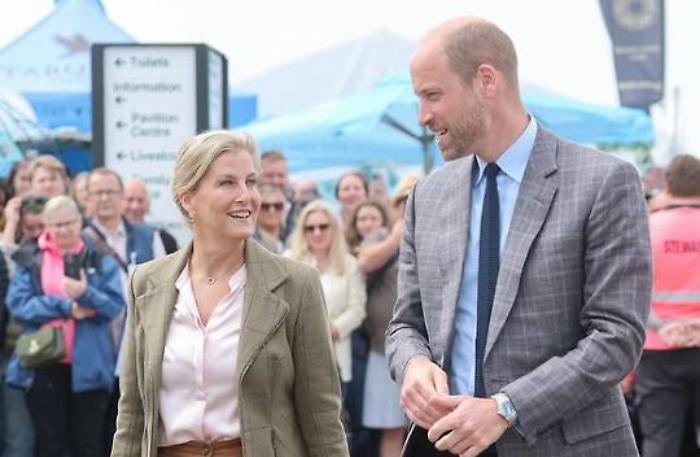 Sophie al fianco di William: la royal che nessuno si aspettava