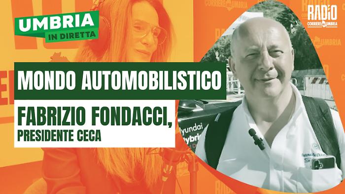 A Umbria in diretta si parla di corse automobilistiche: ospite il presidente del Ceca Fabrizio Fondacci
