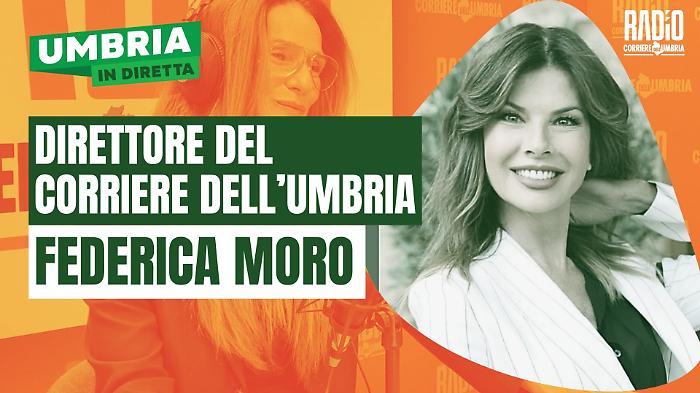 Radio Corriere dell'Umbria cambia guida: a Umbria in diretta il direttore Federica Moro 