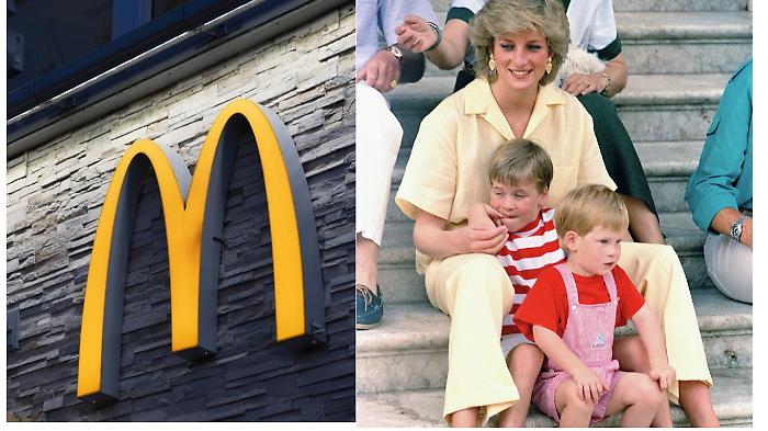 Perché Lady Diana fece tappa al McDonald’s con William e Harry: il particolare che ha sorpreso anche lo chef