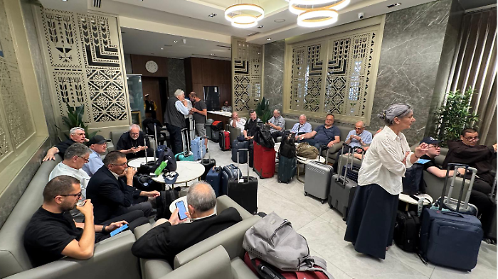 Il gruppo di religiosi