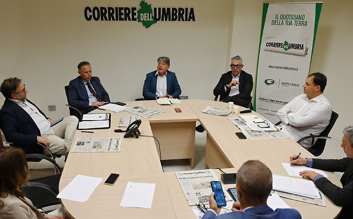 Corriere Forum, Luca Ferrucci (Sviluppumbria) si confronta con le categorie sul futuro dell'Umbria