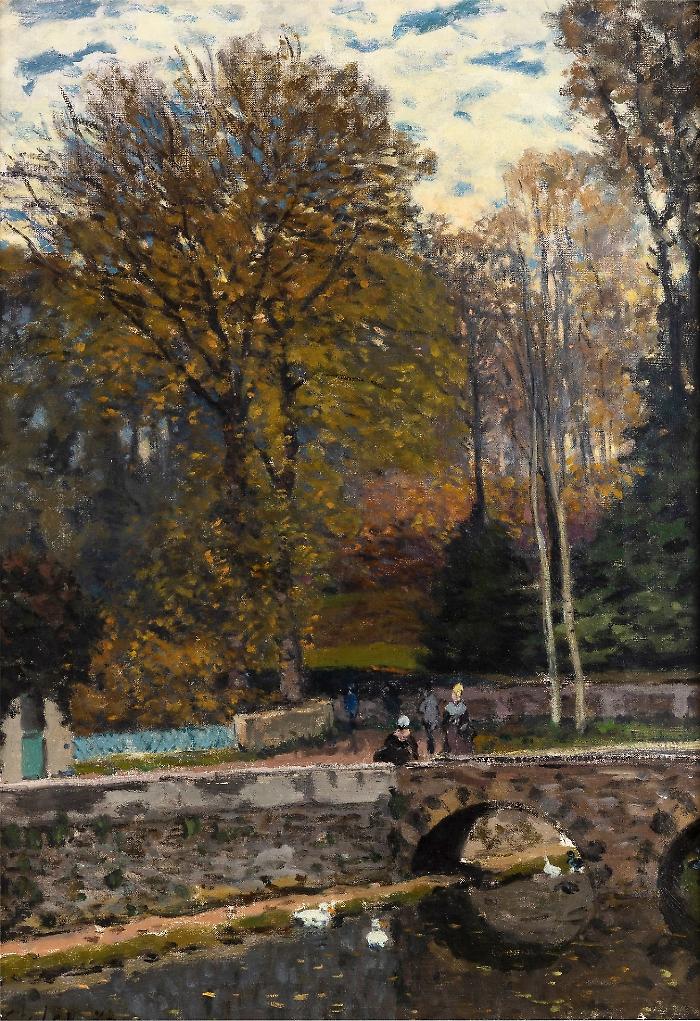 Terni, la Fondazione Carit acquisisce l'opera "La Mare aux canards, ch&acirc;teau du Pont, Louveciennes" di Alfred Sisley