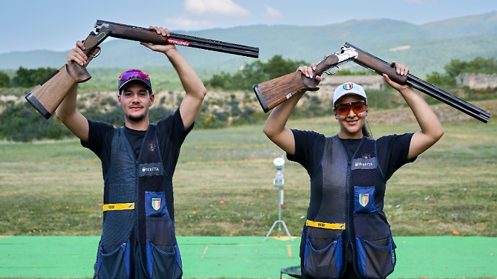 Trionfo Mignozzetti! Il trevano è oro alla Emir Cup 2025 nel mixed team di Skeet