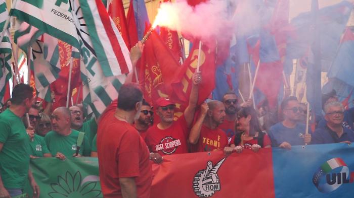 Corteo metalmeccanici