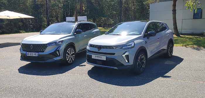 Espace e Symbioz: due full hybrid all'avanguardia
