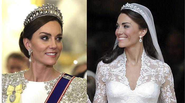 Corona Da Regina Barocca Da Donna, Tiara Da Principessa In Oro, Corone - Foto 5