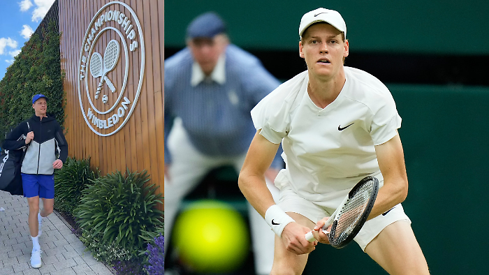 Jannik Sinner è arrivato a Wimbledon: quando gioca e dove vedere in tv il numero uno al mondo 