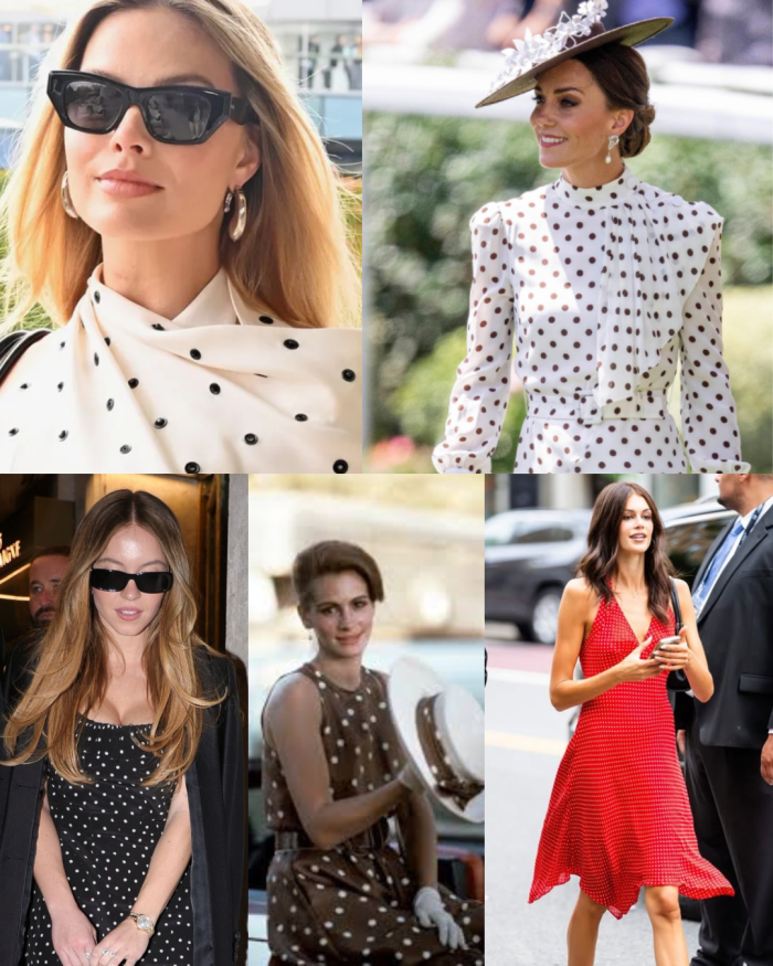 L'abito perfetto per l'estate è a pois, indossato da Margot Robbie e Kate Middleton. Ecco dove acquistarlo