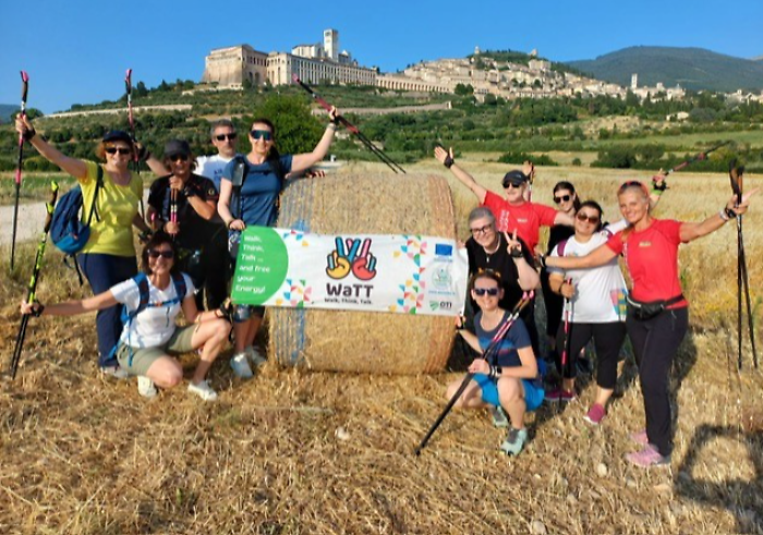 Benessere, inclusione e cammino consapevole: ad Assisi il Bootcamp internazionale sul Metodo WATT