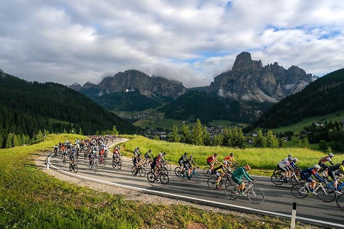 Maratona dles Dolomites con 123 umbri, c'è anche Ravanelli