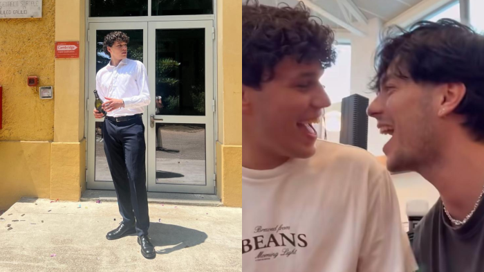 Nicolò Filippucci si diploma e festeggia la maturità al firmacopie di TrigNO: la sorpresa fa impazzire i fan 