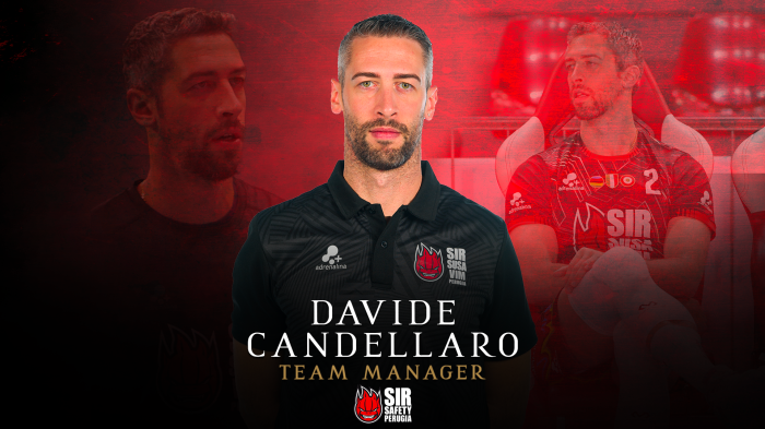 Sir, Candellaro cambia ruolo: è il nuovo team manager