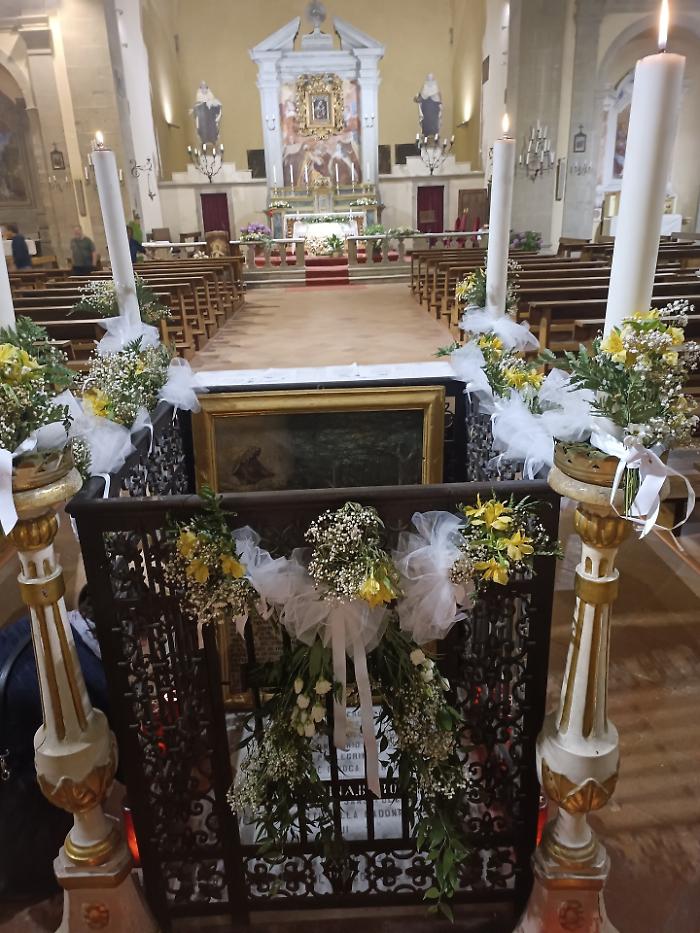 Il punto dove apparve la Madonna