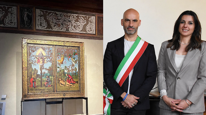 Dalla Pinacoteca di Città di Castello al Met di New York: lo Stendardo della SS. Trinità di Raffaello in mostra nel 2026 dopo il restauro