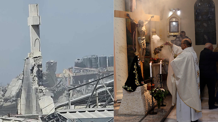 Raid su Gaza, colpita anche la chiesa cattolica della Sacra Famiglia: due morti e ferito padre Romanelli