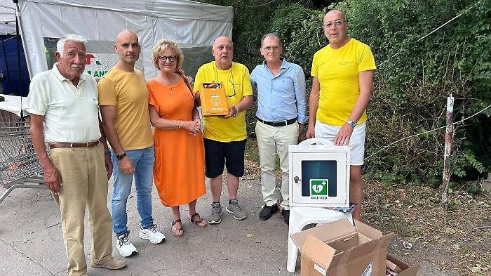 Città di Castello, donazione defibrillatore