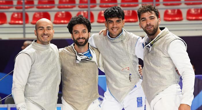 Foconi campione del mondo con l'Italia, oro agli azzurri del fioretto