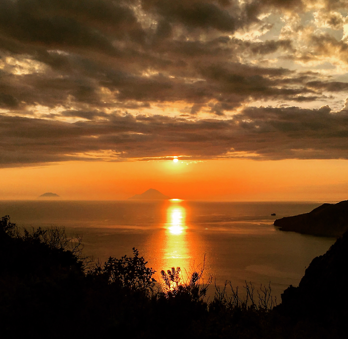 Tramonto da Lipari