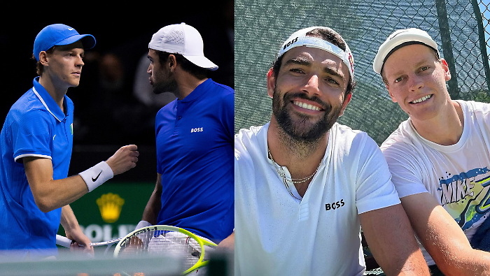 Matteo Berrettini e la foto con Jannik Sinner: "Passo dopo passo con il migliore". Quando tornano in campo 