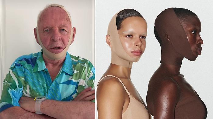 Antony Hopkins indossa la maschera virale di Kim Kardashian e imita Hannibal Lecter. "Non aver paura di venire a cena da noi"