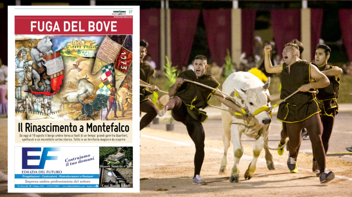 Il Rinascimento conquista Montefalco: sfoglia l'inserto dedicato alla festa della Fuga del bove