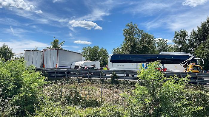 Il luogo dell'incidente in A1