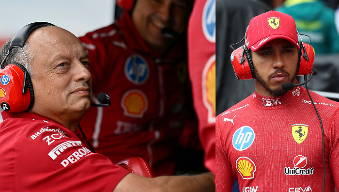 Vasseur parla dei problemi di Hamilton in Ferrari: "Sia Lewis che io abbiamo sottovalutato la situazione"