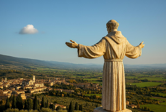 Una statua colossale di San Francesco per Assisi: il monumento per omaggiare il Poverello a 800 anni dalla morte