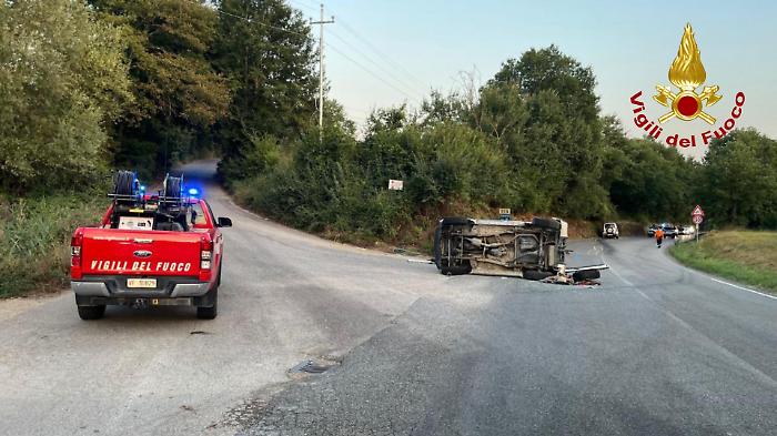 Città di Castello, schianto sulla statale: tre feriti, due in codice rosso 