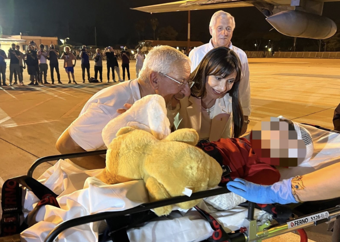 Bambino palestinese di otto anni arriva a Perugia con tre familiari: ricoverato al Santa Maria della Misericordia