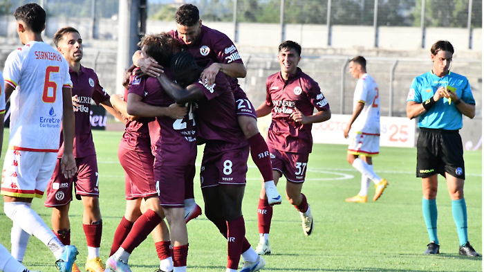 Bra... vo Arezzo: ribalta i piemontesi con le reti di Mawuli e Chierico