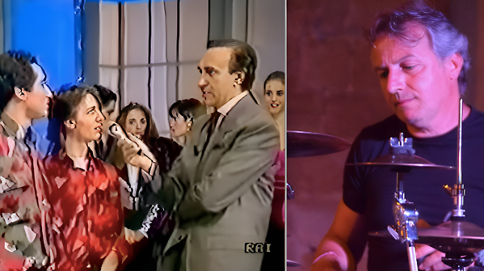 Claudio Cuseri e Pippo Baudo