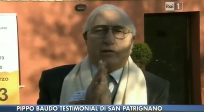 Pippo Baudo dama bianca