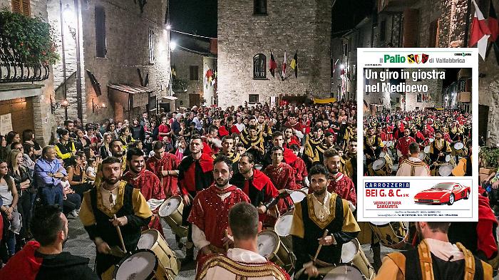 Il Palio di Valfabbrica, un giro in giostra nel Medioevo: sfoglia l'inserto speciale