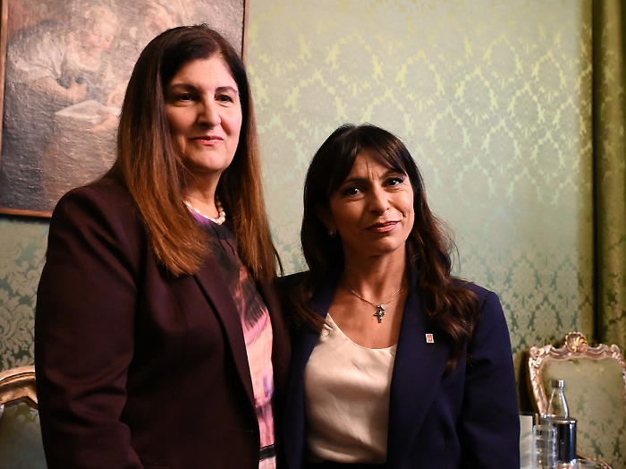 L'Umbria per lo Stato di Palestina. La presidente Proietti ha ricevuto a Palazzo Donini la ministra Aghabekian