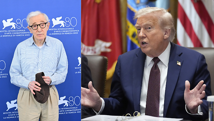 Woody Allen elogia Donald Trump: "Un piacere lavorare con lui, è un attore molto bravo"