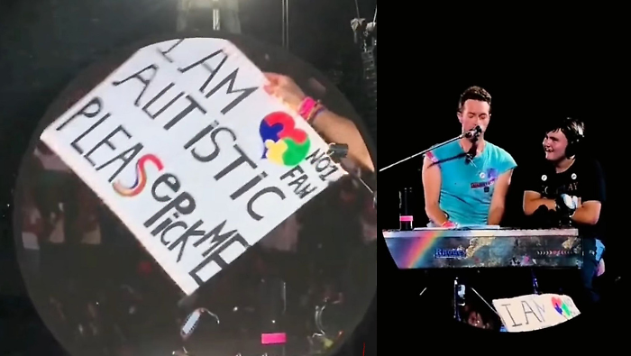 I Coldplay commuovono Wembley: Chris Martin fa salire sul palco un fan autistico e gli dedica Trouble