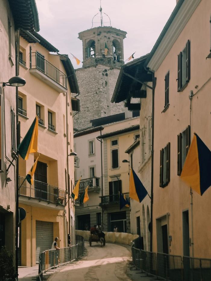 Gualdo Tadino, prima domenica di prove per i Giochi de le porte
