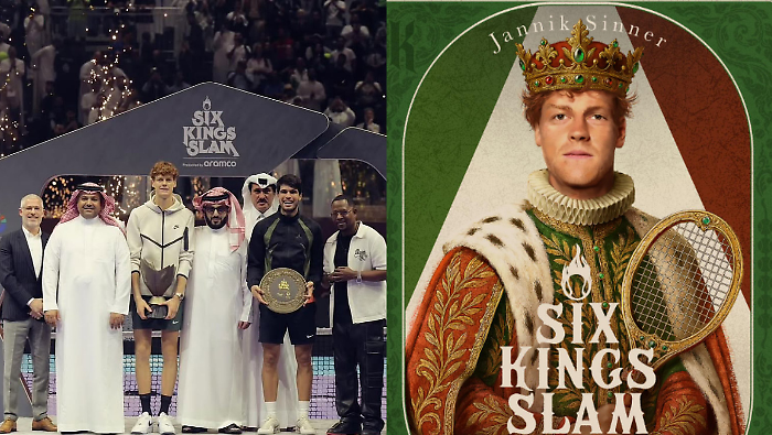 Il Six Kings Slam in esclusiva su Netflix. Jannik Sinner per la difesa del titolo: quando giocano e montepremi