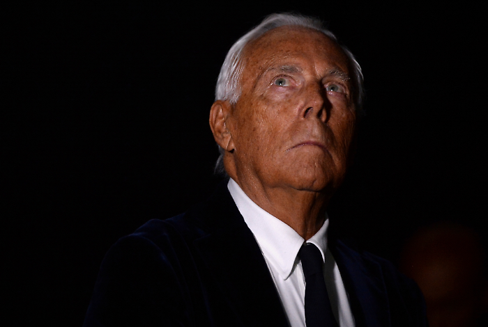 Addio a Giorgio Armani, iniziò in Umbria