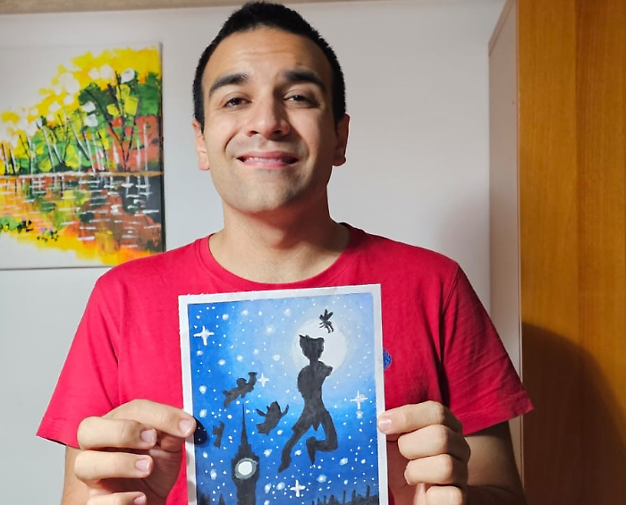 Il disegno di Luca Cisternino sui biglietti della Lotteria Italia 2025: è la terza volta che vince il concorso nazionale 