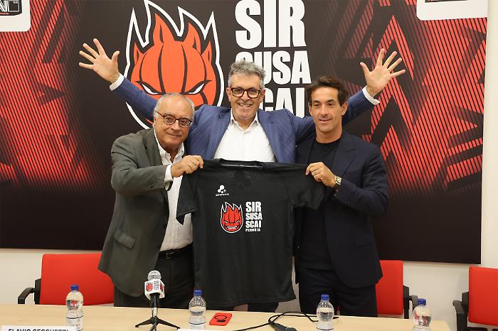 Nuova era per il club di Sirci, ecco la Sir Susa Scai Perugia