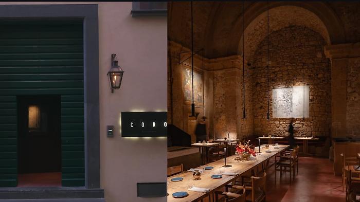 Coro, il ristorante nel centro di Orvieto è uno dei più belli al mondo 