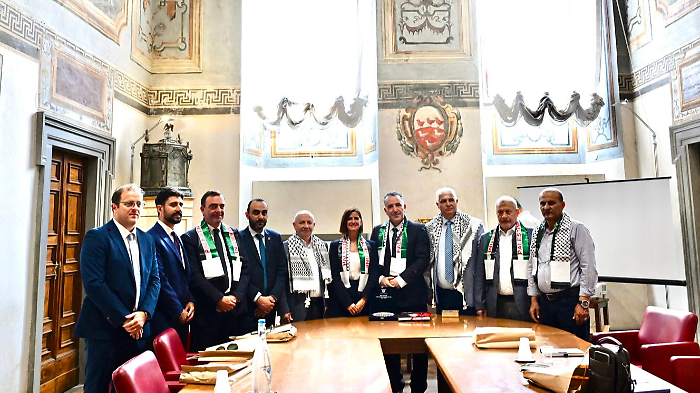 Delegazioni di sindaci palestinesi a Perugia, Ferdinandi: "Per la pace serve anche una rete di diplomazia dal basso"
