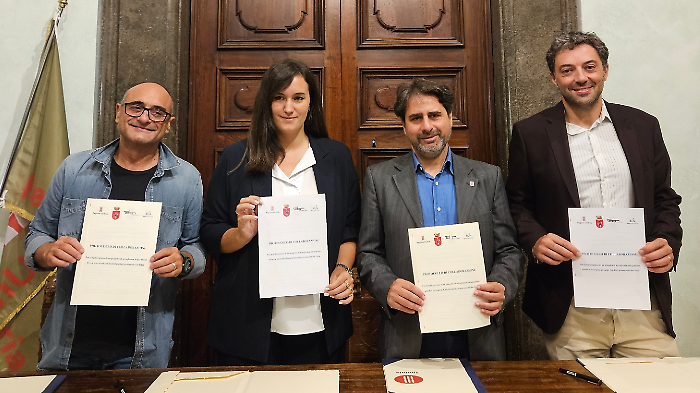 Dall'Umbria un segnale di pace. Regione, Comune di Perugia, Sant’Egidio e Consorzio Abn hanno firmato il protocollo per l'accoglienza di famiglie da Gaza