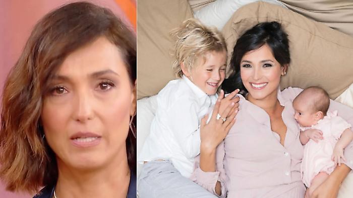 Caterina Balivo si commuove a La Volta Buona: "Quando tornai al lavoro dopo il parto fui massacrata di critiche"