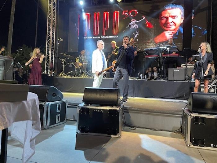 Pupo con Gianni Morandi